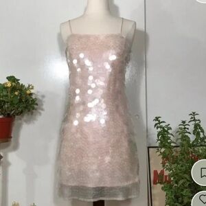 Armani Exchange Sequin Mini Dress